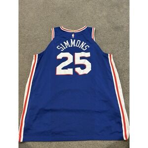 Nike Aeroswift 76ers Ben Simmons Jersey Number 25 Blue‎ Men's Size 3XL